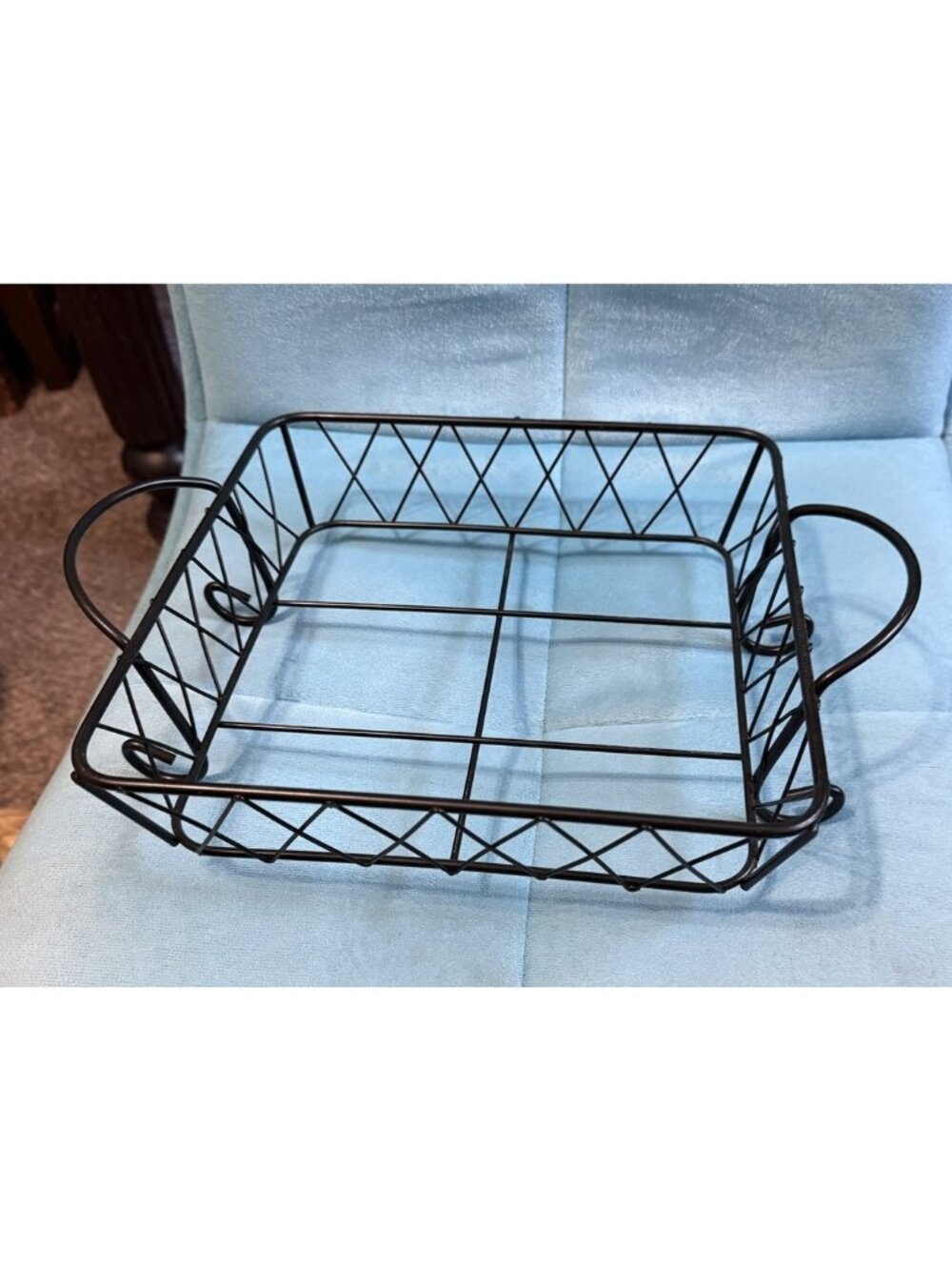 Temptations By Tara Metal Black Square Wire Rack For 9 In Square Baker